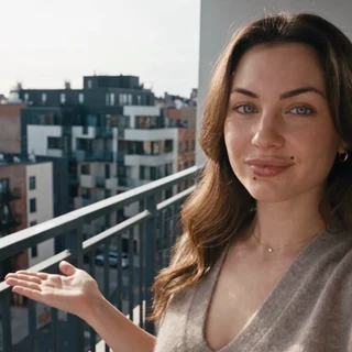Fotogramma del video generato con Higgsfield