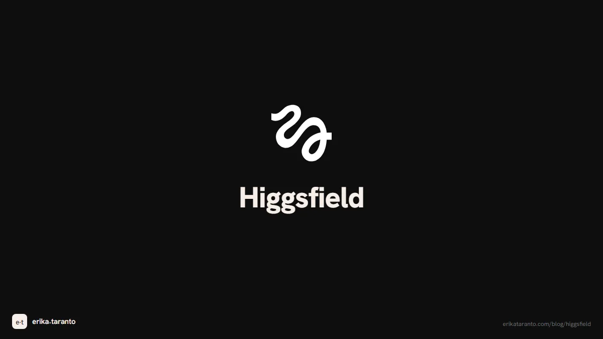 Il logo di Higgsfield, la piattaforma di generazione video