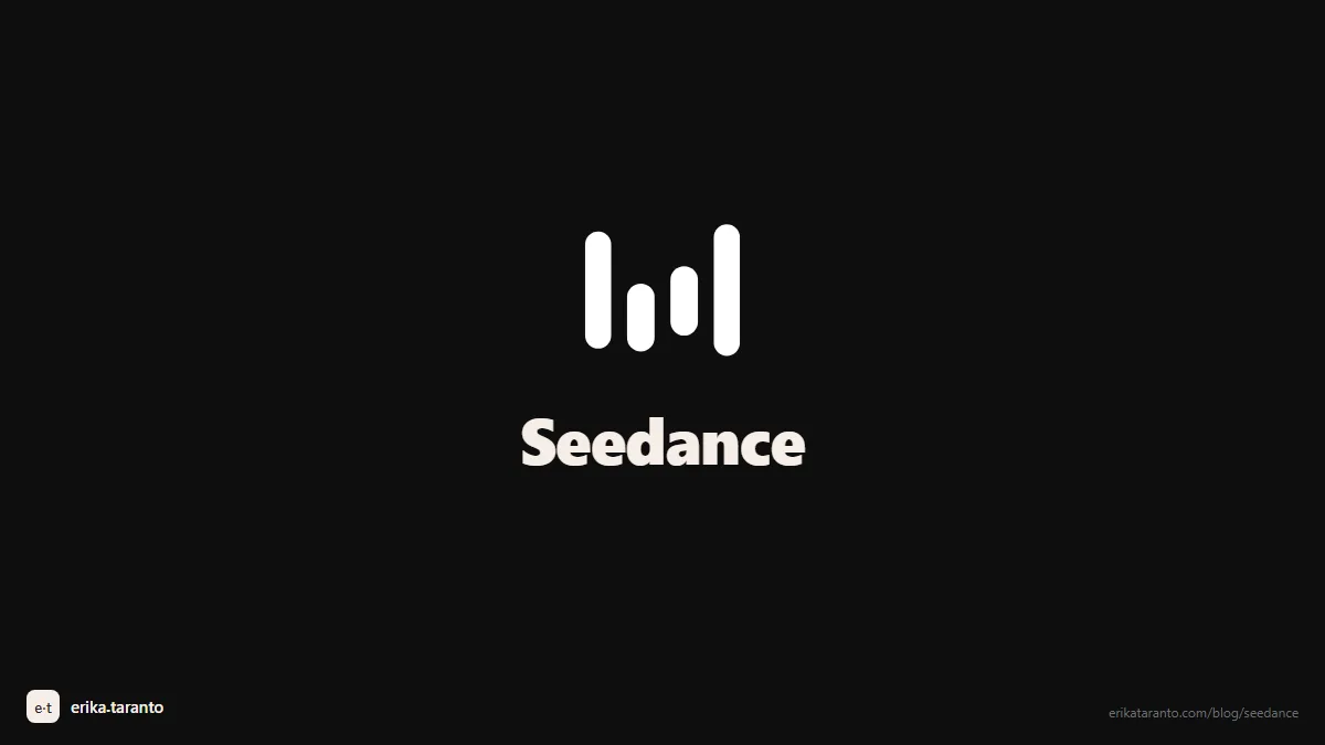 Il logo di Seedance, il motore video di ByteDance